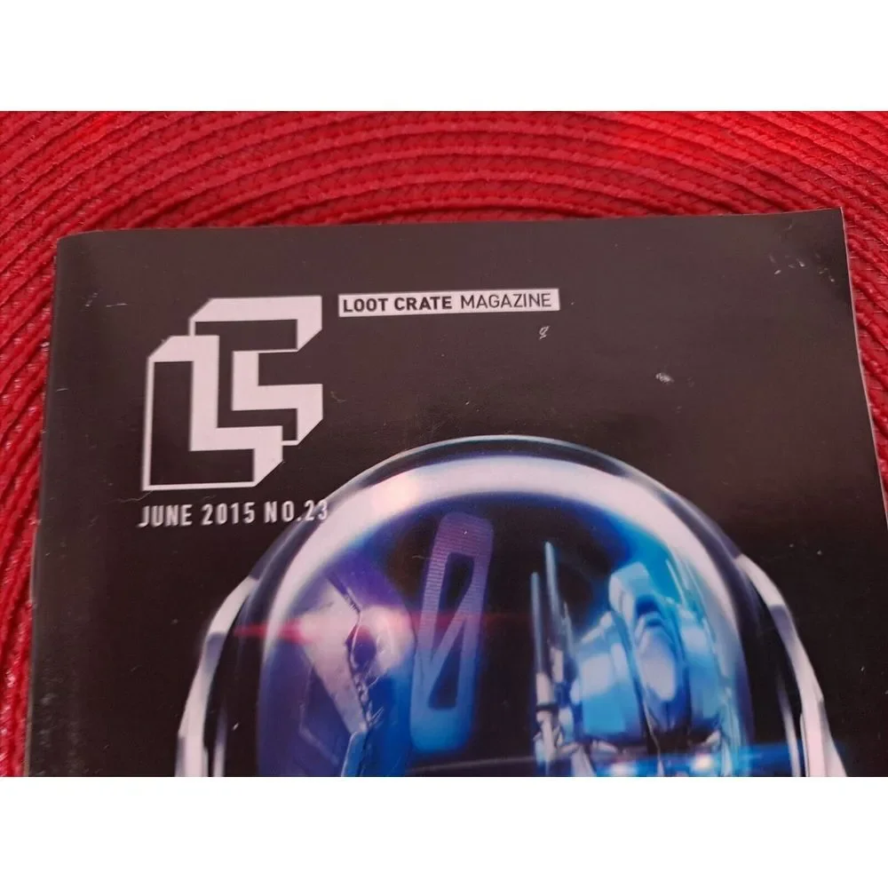 Loot Crate LC Magazine CYBER Theme June‎ 2015 And Rewind January 2015 Free Ship